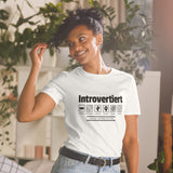 Introvertiert Unisex-Shirt