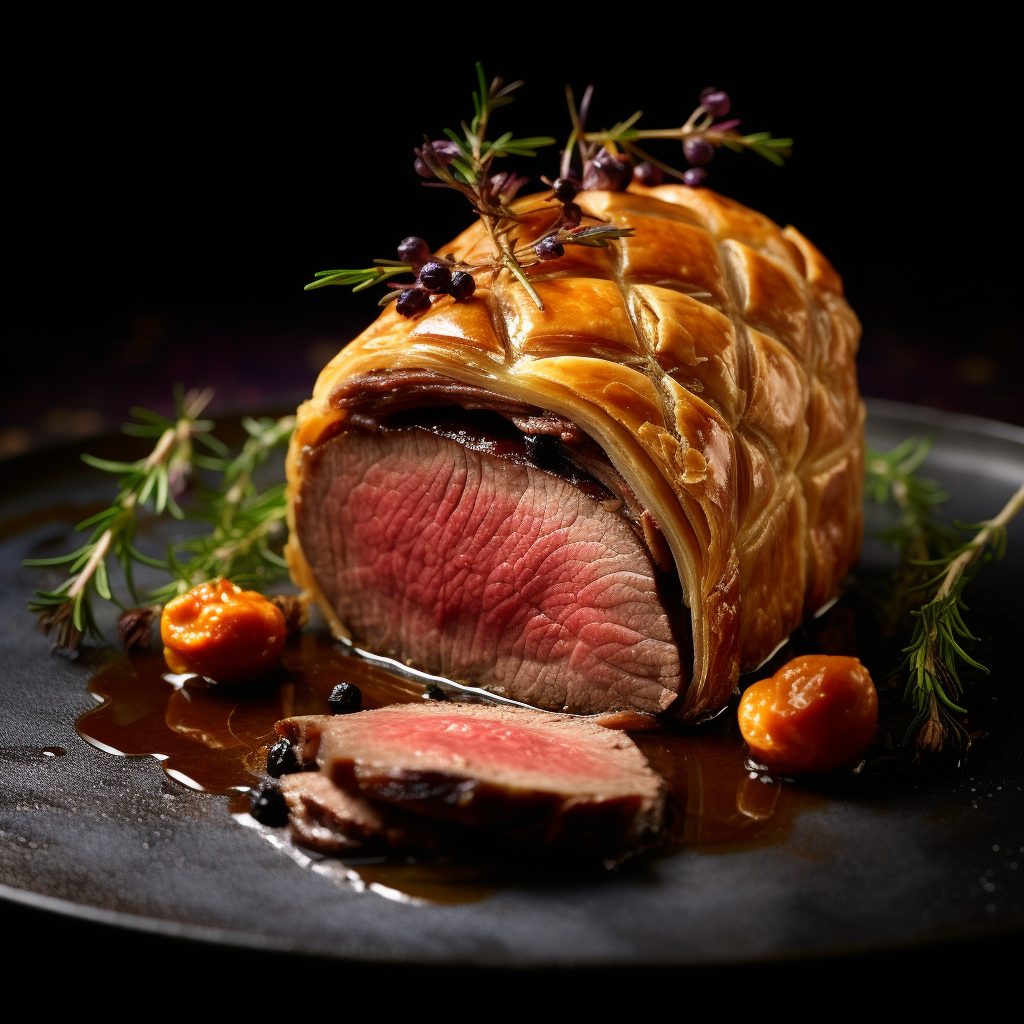 RINDERFILET WELLINGTON für 2 Personen Restaurant Kraftwerk Alpenshirts