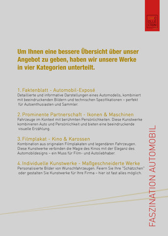 Car Collection Mappe (kostenlos)