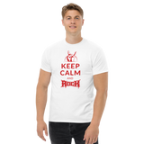 Keep Calm and Rock Herren-Shirt