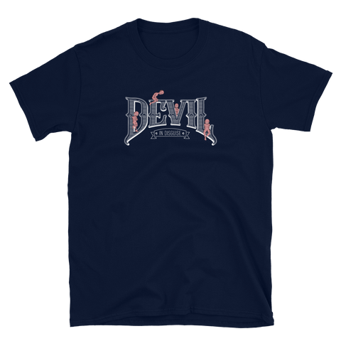 Devil in Disguise - Unisex T-Shirt - Navy / S