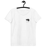Do bin i her (Steiermark) - Enganliegendes Öko-T-Shirt für Damen