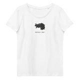Do bin i her (Steiermark) - Enganliegendes Öko-T-Shirt für Damen