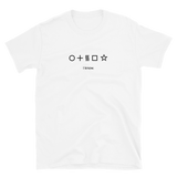 ESP-Symbol Shirt - Weiß / S - T-Shirt