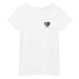 Flickenherz Basic Bio-T-Shirt für Damen