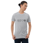 Kartensymbole Basic Unisex-T-Shirt