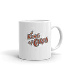 King of Cards in Retro Schrift - Weiß / 0,33l - Tasse - 