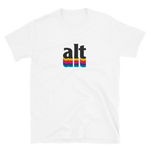 Old Alt Oid - Unisex-T-Shirt - Deutsch / Weiß / S - Trixtaa,