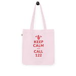 Keep calm and call 122 / Bio-Fashion-Stoffbeutel