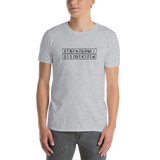 Steinscheißer Karl Kurzärmeliges Unisex-T-Shirt