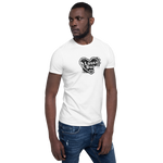 Lausbua / Lebkuchenherz/ Kurzärmeliges Unisex-T-Shirt