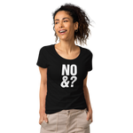 No und? Basic Bio-T-Shirt für Damen