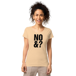 No und? Basic Bio-T-Shirt für Damen