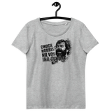 Chuck Norris? Nie von ihr gehört / Bud Spencer Meme / Enganliegendes Öko-T-Shirt für Damen