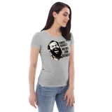 Chuck Norris? Nie von ihr gehört / Bud Spencer Meme / Enganliegendes Öko-T-Shirt für Damen