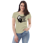 Chuck Norris? Nie von ihr gehört / Bud Spencer Meme / Enganliegendes Öko-T-Shirt für Damen