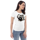 Chuck Norris? Nie von ihr gehört / Bud Spencer Meme / Enganliegendes Öko-T-Shirt für Damen